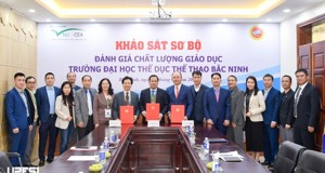 Khảo sát sơ bộ đánh giá chất lượng chu kỳ 2 
Trường Đại học Thể dục thể thao Bắc Ninh